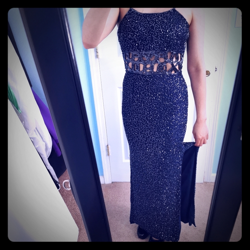 Sean Collection Sequined Gown